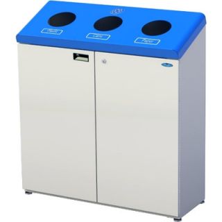 Frost Three Stream Free Standing Recycling Station