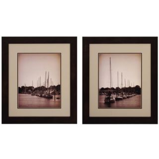 Propac Images At The Marina I / II Wall Art (Set of 2)