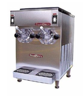 Saniserv 691 SHAKE Counter Shake Dispenser, 2 Head, 1 HP Compressor, 208 230/60/1, NSF, Each Kitchen & Dining