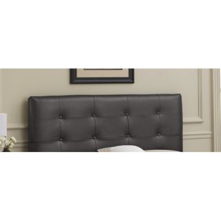 Tufted Leather Upholstered Headboard