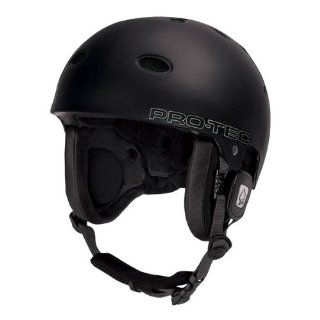 ProTec B2 Plantronics Audio Force Snowboard Helmet   matte black XL  Sports & Outdoors