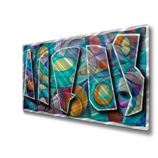 All My Walls Dancing Dynamics Abstract Wall Art   18 x 36