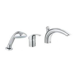 Grohe Eurosmart Diverter Roman Tub Faucet with Personal Hand Shower