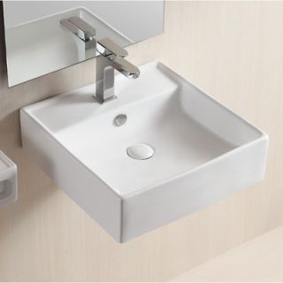 Caracalla Ceramica Rectangular Vessel Bathroom Sink   Caracalla CA4277