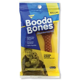Chicken Flavor Big Booda Bones Dog Treat (2 Pack)