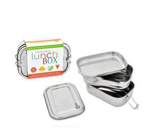 Double Decker Stainless Steel Lunch Box (bento box) Kitchen & Dining