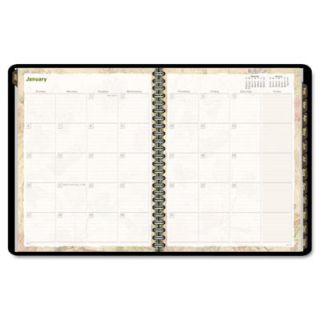 Professional Weekly/Monthly Planner, 9 1/2 x 11 3/4, Black, 2014