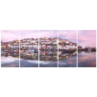 Graham & Brown Brixham Harbour Canvas (Set of 5)