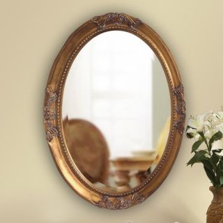 Queen Ann Mirror with Gold Finish