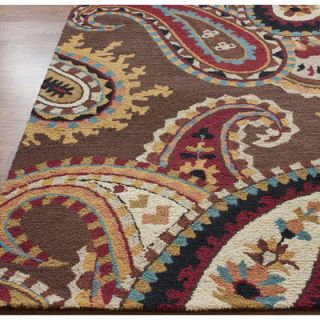 nuLOOM Modella Brown Whimsy Paisley Rug