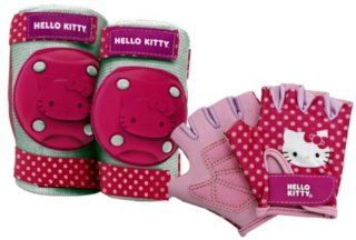 Bell Hello Kitty Pedal and Go Protective Gear  Knee Pads For Kids  Sports & Outdoors