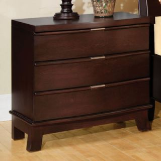 Hokku Designs Sommerset 3 Drawer Nightstand