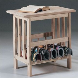 International Concepts Mission Magazine End Table