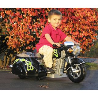 New Star 6V Super Motorbike Ride On Toy with Side Car