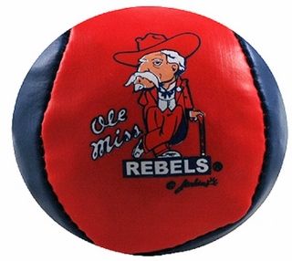 NCAA Ole Miss Rebels Hacky Sack Ball "Colonel"  Toys And Games  Sports & Outdoors