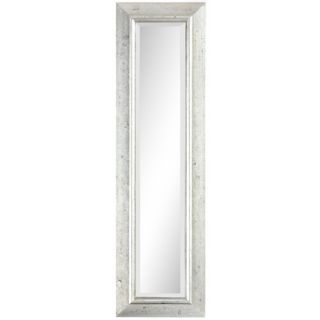 Claire Wall Mirror in Brushed Silver