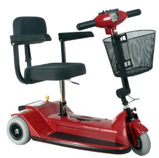 Zip'r 3 Wheel Compact Scooter (Options   Color Red) Health & Personal Care