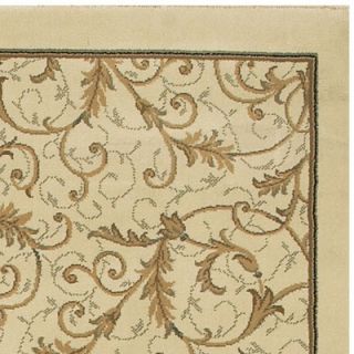 Couristan Everest Royal Scroll Antique Linen Rug