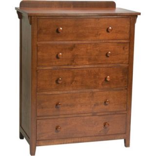 Bolton Furniture Mission 5 Drawer Chest
