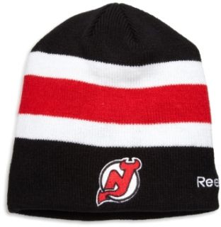 NHL Center Ice Official Team Player Knit Hat, New Jersey Devils, One Size Fits All  Sports Fan Beanies  Clothing