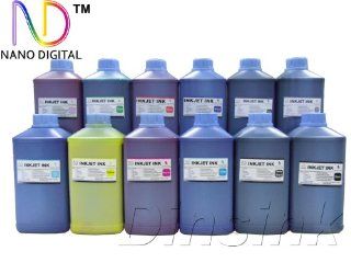 ND TM Brand Dinsink 12 Quart (C/M/Y//BK/MK/LC/LM/GY/PGY/Red/Green/Blue) Pigment Refill ink kit for Canon imagePROGRAF iPF8300/6350/6300/5000 Printer