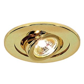 Wall Wash Trim for Recessed Housing in Polished Brass