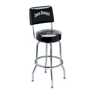 jack daniel s lifestyle products swivel label barstool with