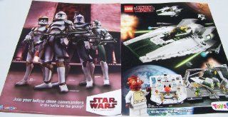 Lego Star Wars & The Clone Wars Double sided Poster Captain Rex & Troopers  Prints  