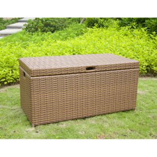 Outdoor Wicker Patio Furniture Storage Deck Box