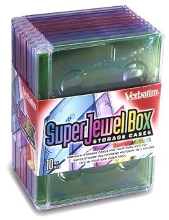 Verbatim Corporation 94320 Super Jewel Box Storage Case (10 Pack) Electronics
