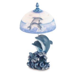 Zingz & Thingz Wave Dancers Dolphin End Table