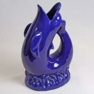 Wade Ceramics Cobalt Blue Dolphin Mini Gluggle Jug