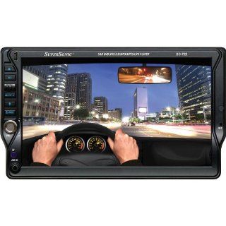 SuperSonic 7" Touch LCD DVD//CD  Vehicle Dvd Players 