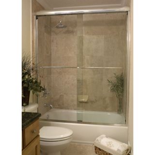 Coastal Industries 3/8 Frameless Paragon Bypass Shower Enclosure