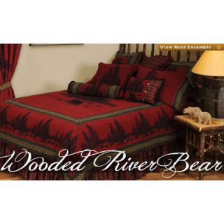 Wooded River Wooded River Bear 4 Piece Bedding Set