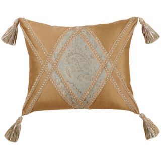 Jennifer Taylor Savannah Synthetic Pillow with Braid and Tassel