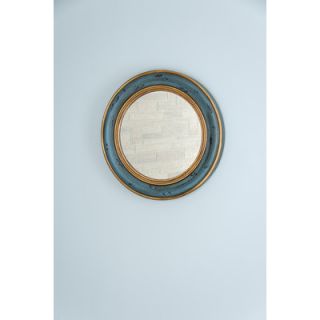 Creative Co Op Chateau Wood Framed Mirror with 3 Taper Holders