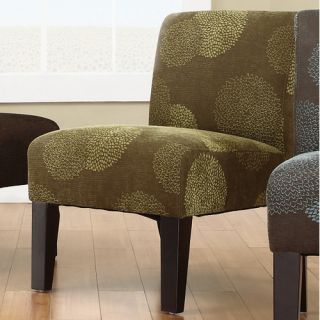 Deco Sunflower Fabric Slipper Chair