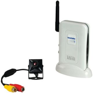 Security Man Digital Wireless Mini Indoor Camera Kit with Audio