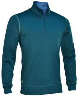 Adidas Men's Climalite Warm LS Golf 1/4 Zip Mock Shirt Clothing