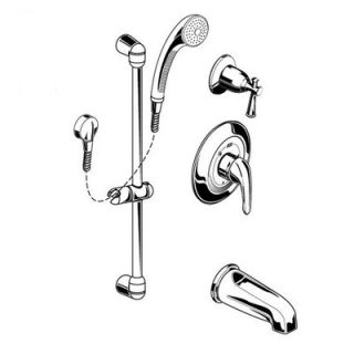 American Standard FloWise Commercial Shower System Kit   1662222