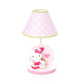 Bedtime Originals Hello Kitty and Puppy Table Lamp with Shade
