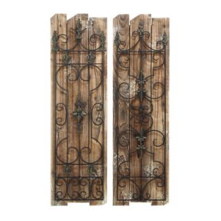Woodland Imports Enchanting Wooded Gate Wall Plaque