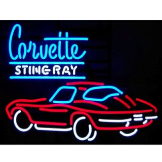 Neonetics Cars & Motorcycles GM Corvette Stingray Neon Sign