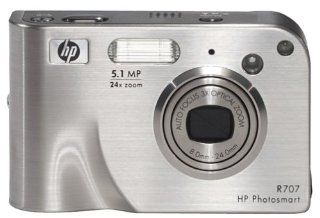 HP Photosmart R707xi 5.1MP Digital Camera with 3x Optical Zoom  Point And Shoot Digital Cameras  Camera & Photo