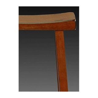 International Concepts 29 Saddleseat Barstool (Distressed Rustic Oak)