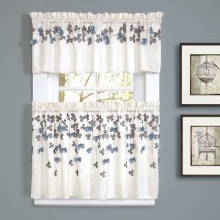 Lush Decor Flower Tailored Window Treatment Collection