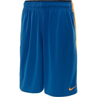 NIKE Mens Fly 2.0 Shorts   Size Xl, Military Blue/mango