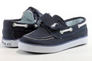 Polo Ralph Lauren Toddler Boy's Fashion Sneaker Sander CL EZ Canvas Shoes (10T, Khaki) Shoes