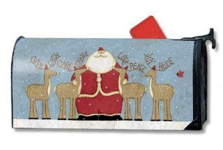 MailWraps Nature of Christmas Magnetic Mailbox Cover